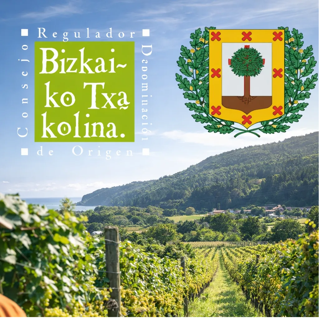 Paisaje de Bizkaia vinculado a la identidad del txakoli